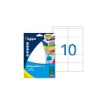 Etiquettes adhsives 38, 5 x 65 mm agipa 114019 - pochette de 160