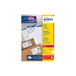 Avery - etiquettes adresses laser 199, 6 x 289, 1 mm l7167 - 100 - bote de 100