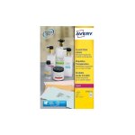 Etiquettes adresses laser 38, 1 x 21, 2 mm avery l7551 - 25 - transparentes - pochette de 1625