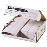 Etiquette affranchissement 1 de front 150 x 39 mm apli agipa blanche - bo�te de 1000