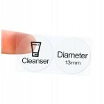 tiquettes autocollantes niimbot 13 mm rondes transparentes 220 pices d110 / d11 / d101