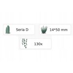 tiquettes autocollantes niimbot srie d 14 x 50 mm plants1