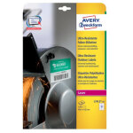 Etiquette plastique avery - zweckform l7913 - 10 99. 1 x 42. 3 mm film de poly�thyl�ne blanc 120 pc(s) ...