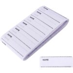 Etiquettes pour vtements, 200pcs etiquettes thermocollantes sur tissu pour la couture de vtements personnali ...
