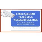 Etiquette videoprotection urmet 22110201