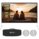 Etoe 120 pouces 16:9 �cran de projection ext�rieur