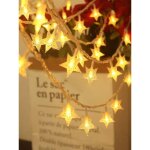 �toiles, guirlandes lumineuses ciel �toil�, guirlande 20 pieds 40 led, d�coration pour patio, f�te, no�l, ...
