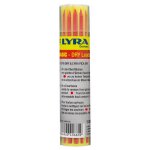 Etui de 12 mines de rechange lyra rouges dry pour marqueurs - dry et pica dry - 4490018