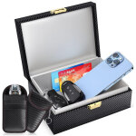 Etui anti rfid, fuite d'informations anti - rf boite a clef , boitier blocage signal rfid protection ...