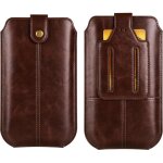 Etui de ceinture pour telephone portable cuir, pochette tlphone holster cuir, sacoche ceinture homme ...