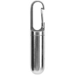 �tui � pilules portable �tanche en acier inoxydable, organisateur de m�dicaments � chambre unique pour ...