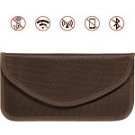 �tui portefeuille anti - radiation faraday, protection cl�s voiture et t�l�phone contre signaux