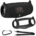 �tui en silicone pour haut - parleur bluetooth portable jbl charge 5, cuir souple en gel de voyage, pochette ...