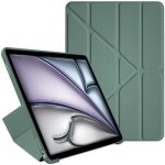 tui  trois volets pour ipad air 11 gen. 6 2024 (vert)