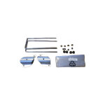 Pi�ce porte - v�lo eufab kit barre d'attelage fixation vis en u + bande m�tallique r / l eufab