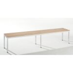 Eurokraftbasic - eurokraft basic, banc de vestiaire, simple face, lattes en