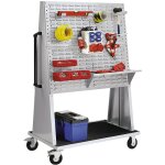 Eurokraftpro - eurokraft pro, plaque  bacs en acier pour chariot  outils, l