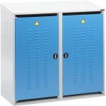Eurokraftpro - eurokraft pro, armoire pour bouteilles de gaz, 2 portes,
