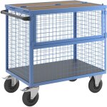 Eurokraftpro - eurokraft pro, chariot - caisse, panneaux grillag�s en acier,