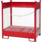 Eurokraft pro, palette de transport et de stockage avec cuve de