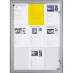 Eurokraft pro, vitrine d'affichage  porte battante, l x h x p