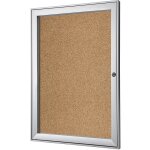 Eurokraftpro - eurokraft pro, vitrine d'affichage  porte battante, l x h x p