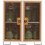 Eurokraftbasic - eurokraft basic, armoire pour bouteilles de gaz, 2 portes, h x Eurokraftbasic - eurokraft basic, armoire pour bouteilles de gaz, 2 portes, h x