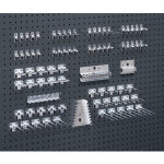 Eurokraftpro - eurokraft pro, kit de porte - outils, kit de 74 pi�ces, kit