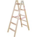 Euroline - escabeau bois comfort - barreaux 2x6