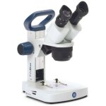 Euromex - st�r�omicroscope binoculaire edublue - 2x / 4x - statif � cr�maill�re