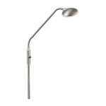 Eva - led dimmable lampe de lecture variateur inclus - 1 lumi�re - h 1490 mm - acier - moderne - �clairage ...