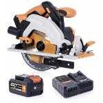 Evolution - scie circulaire sans fil r165ccs - li avec batterie lithium 4ah