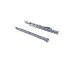 Evotrade - paire de coulisses  galets avec fixation par vis compatibles ikea pour tiroir en bois et ...