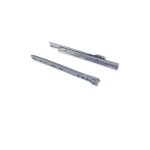 Evotrade - paire de coulisses  galets avec fixation par vis compatibles ikea pour tiroir en bois et ...