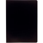 Exacompta porte - vues a4 polypropyl�ne souple pochettes grain�es opaque 60 vues noir