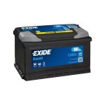 Batterie exide excell l4 12v 80ah 640a 315x175x190 + d eb800