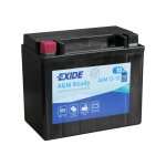Batterie moto exide agm12 - 10 ytx12 - bs 12v 10ah 150a