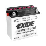 Batterie moto exide eb7 - a yb7 - a 12v 8ah 85a