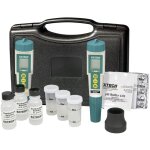 Extech ec510 kit d'appareil de mesure �tanche de ph / conductivit� exstik ii