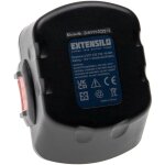 Extensilo - 2x batteries compatible avec bosch psr 12ve, psr 12, psb 12 ve - 2 outil �lectrique (3300 ...