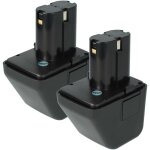 Extensilo - 2x batterie compatible avec w�rth g12 outil �lectrique, outil de pose pour rivets aveugles ...