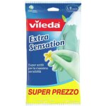 Extra sensation gants de m�nage vert coton, latex 1 pi�ce(s) - vileda