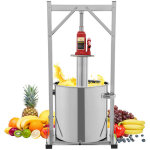 Extracteur de presse hydraulique en acier inoxydable pressoir  vin en acier inoxydable