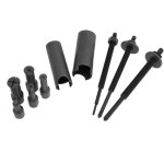 Extracteurs de roulement moto, outil de d�montage de huit pi�ces de palier interne, noir