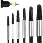 Extracteur vis, tourne a gauche extracteur, [6 pi�ces m3 - m25 en acier � roulement] - extracteur de ...