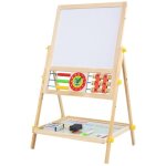 Extralink toys tableau double face pour enfants crayon, magntique, effaable  sec, boulier, horloge ...