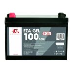 Eza - batterie auxiliaire gel 100ah résistante aux basses températures camping - car Eza - batterie auxiliaire gel 100ah résistante aux basses températures camping - car