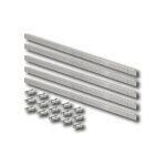 Faac - cr�maill�re galvanis�e 30x12 m4 � souder - 5 m�tres - 490122 5