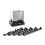 Faac - motor�ducteur 1097805 + 5mt cr�maill�re nylon emp1097805crem5