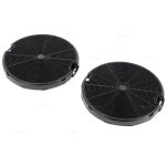 Faber ? filtre � charbon pour hotte ? lot de 2 ? 5403012a ? diam�tre 151 mm ? �paisseur 165 mm ? entraxe ...